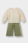 Girls' Baby 2-Piece Sweatshirt and Jogger Set
