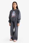 Girls' Disney Lilo & Stitch 2-Piece Sweatshirt and Jogger Set