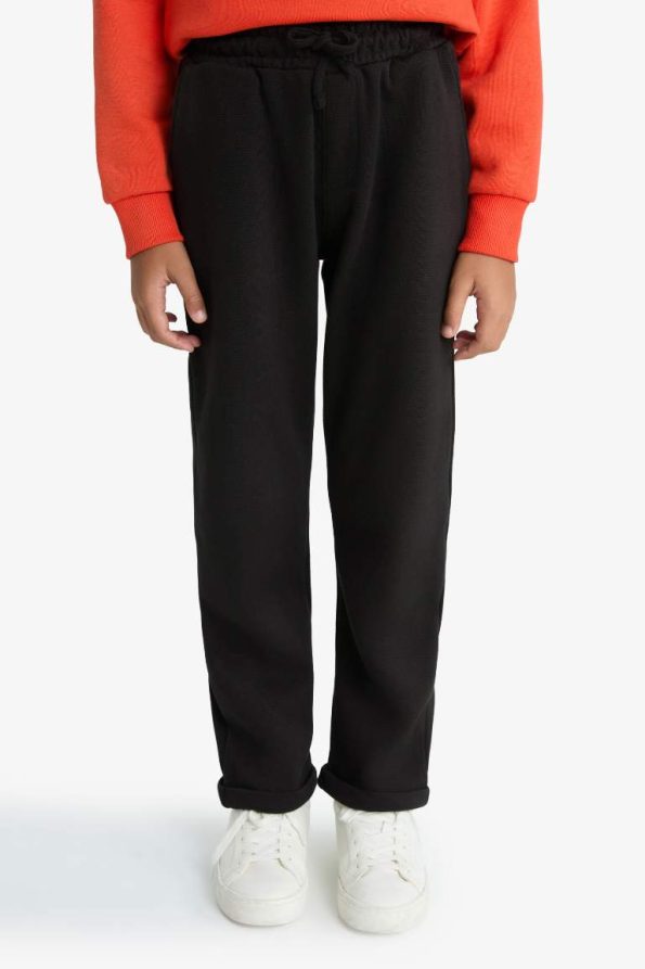 Boys' Elastic Waist Plain Leg Pike Sweatpants