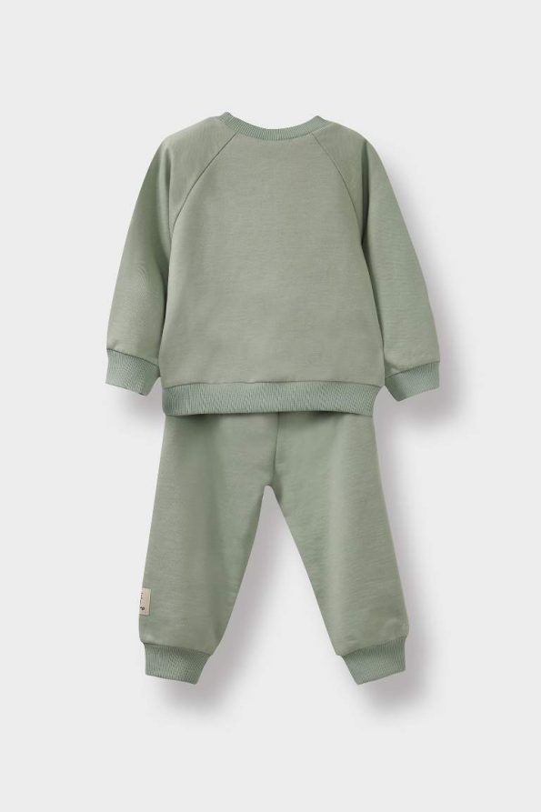 Boys' Baby 2-Piece Printed Sweatshirt and Sweatpants Set