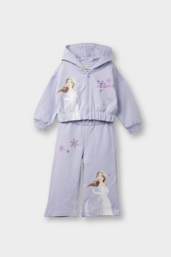 Girls' Baby Frozen 2-Piece Hoodie Sweatshirt and Pants Set