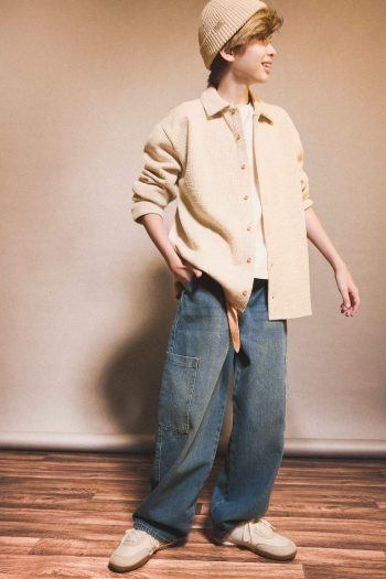 Boys' Barrel Fit Straight Leg Jeans