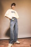 Boys' Barrel Fit Straight Leg Jeans