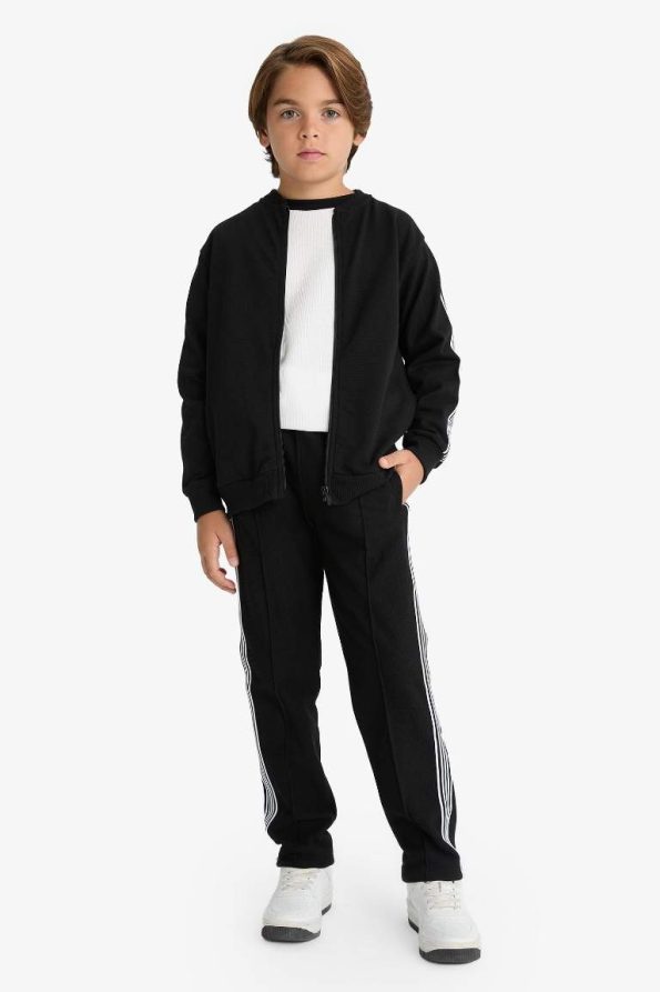Boys' Elastic Waist Straight Leg Sweatpants