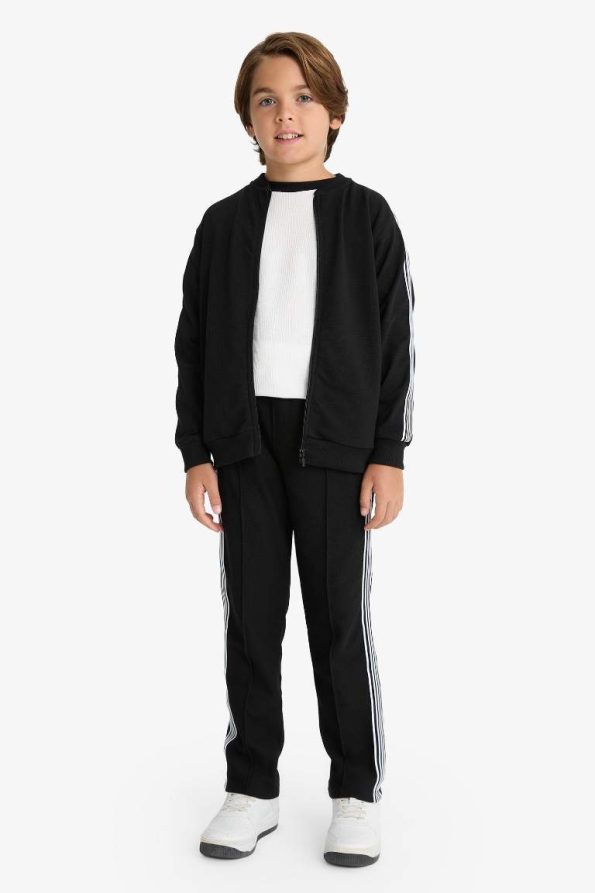 Boys' Elastic Waist Straight Leg Sweatpants