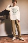 Boys' Printed Long Sleeve Crew Neck T-Shirt