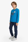 Boys' Printed Long Sleeve Pajama Set