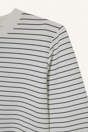 Boys' Striped Crew Neck Sweatshirt