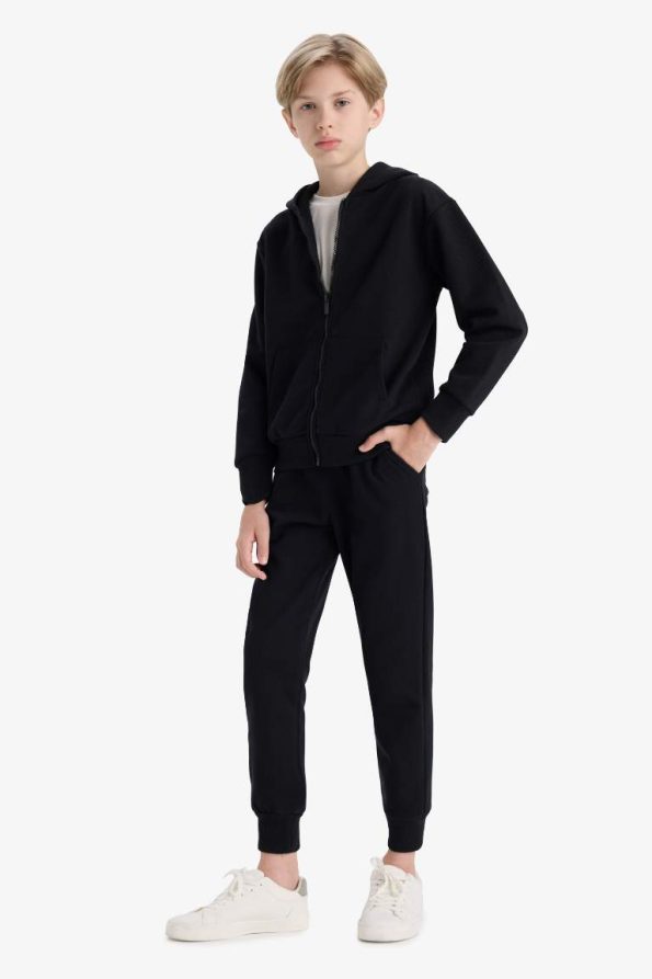 Boys' Elastic Waist School Jogger Pants