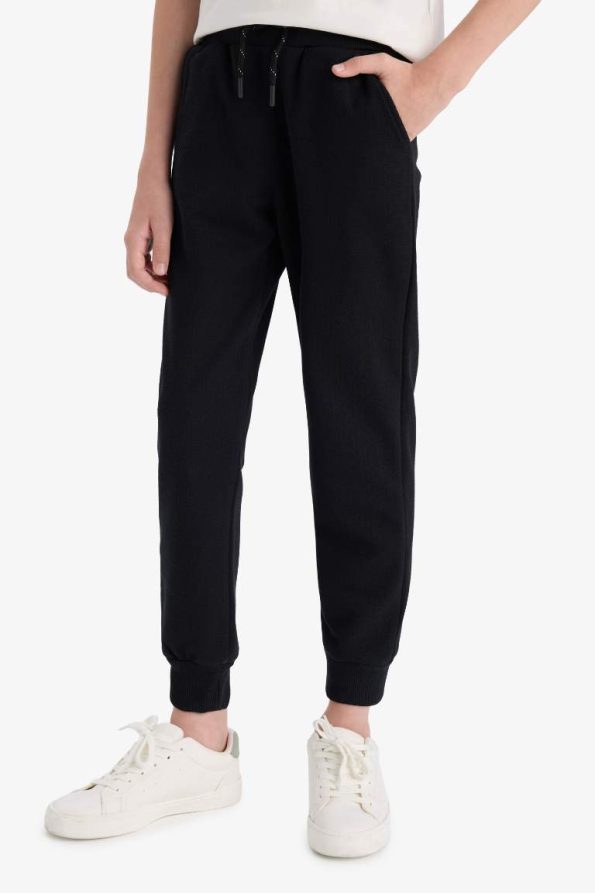 Boys' Elastic Waist School Jogger Pants