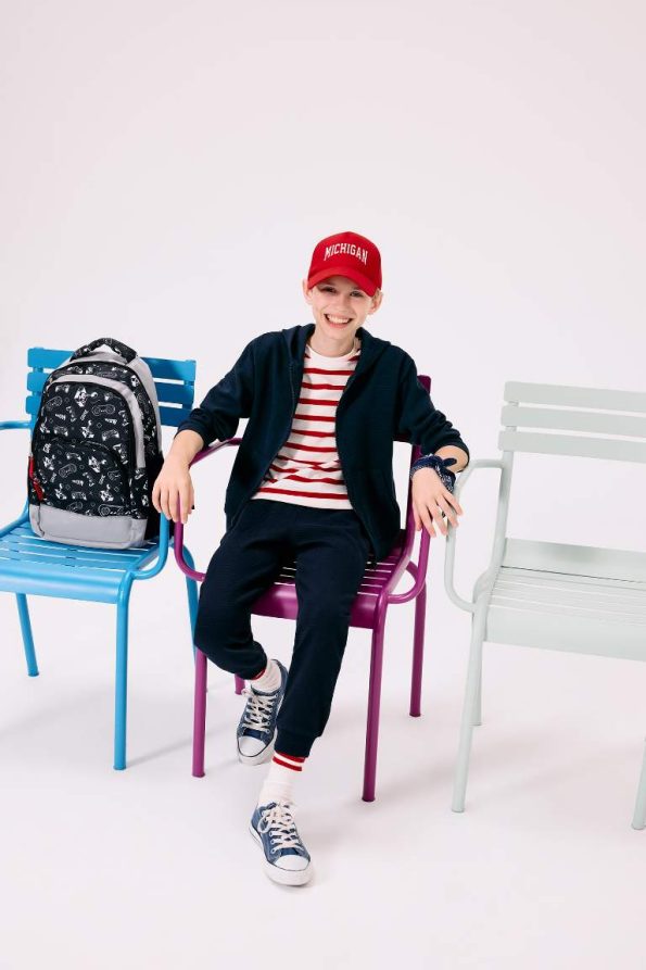 Boys' Elastic Waist School Jogger Pants