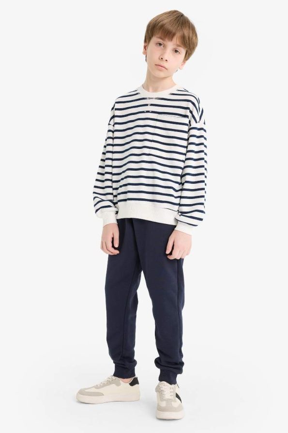 Boys' Elastic Waist School Jogger Pants