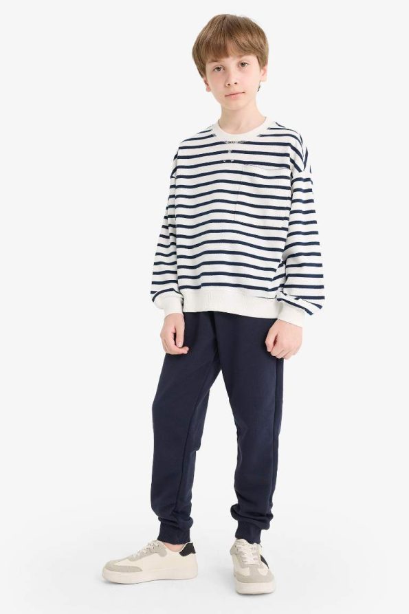 Boys' Elastic Waist School Jogger Pants