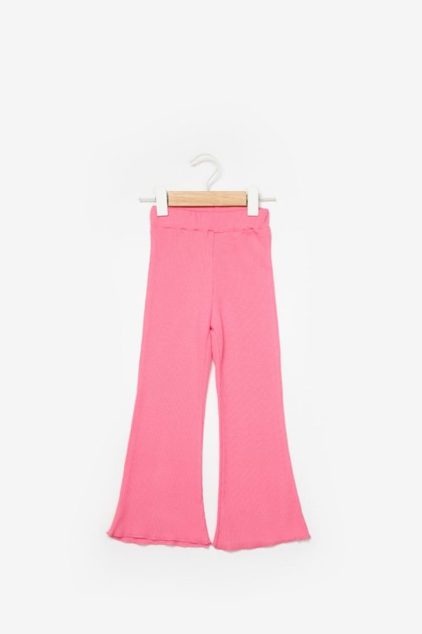Pink Bow Detailed Girls' Tracksuit Set - Danita