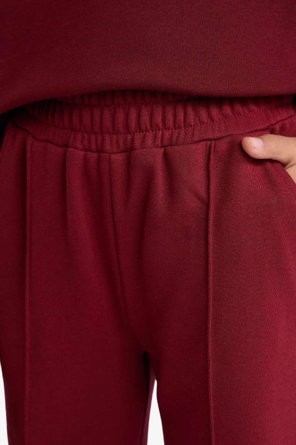 Girls' Elastic Waist Basic School Jogger Pants