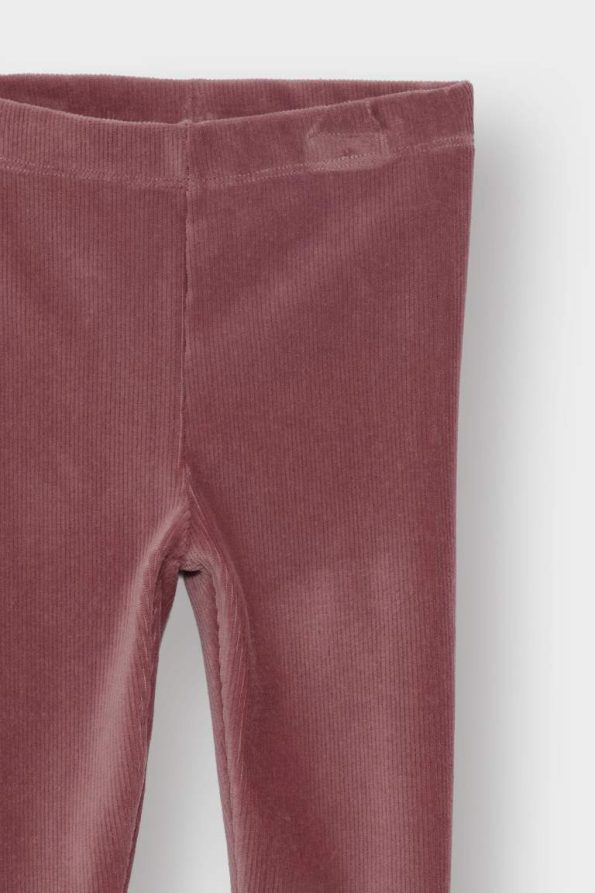 Girls' Solid Straight Leg Corduroy Leggings