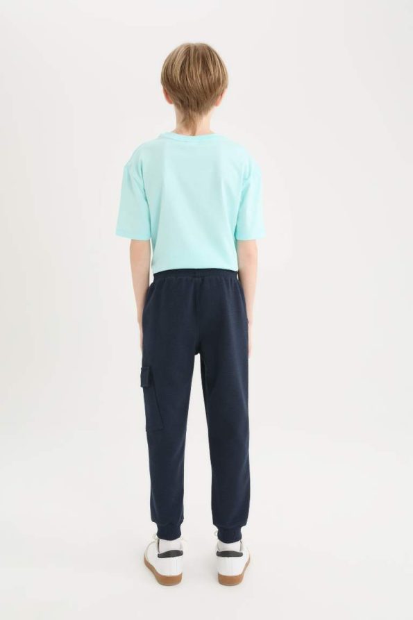 Boys' Elastic Waist Pocket Jogger Pants