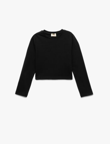 Girl Basic Crop T-Shirt