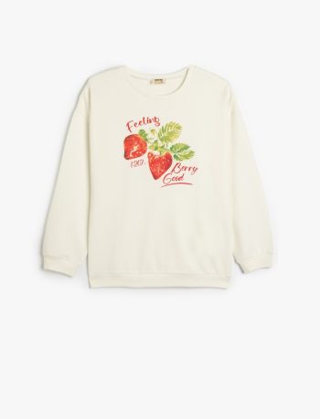 Girl Printed Sweatshirt