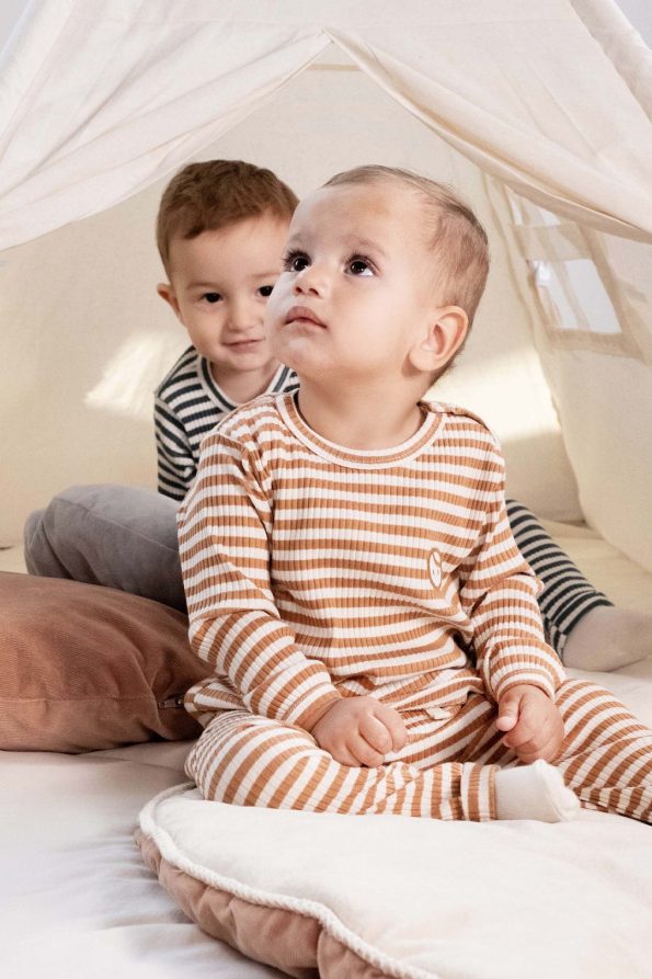 Organic Cotton Modal Coffee Baby Set