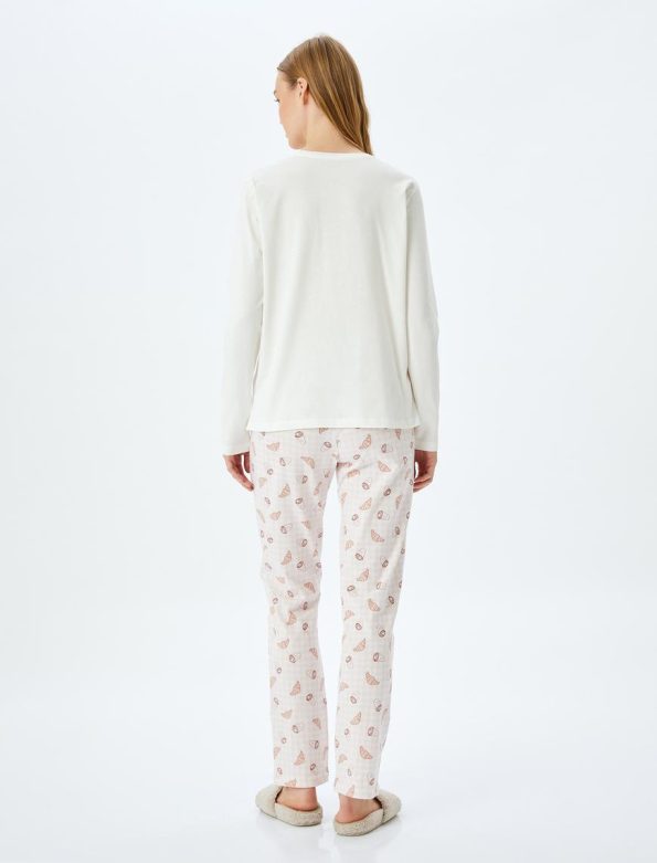 Printed Pajama Set