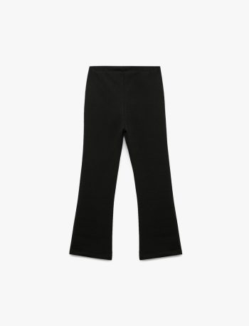 Girls' Baby Basic Flared Tights with Viscose Blend