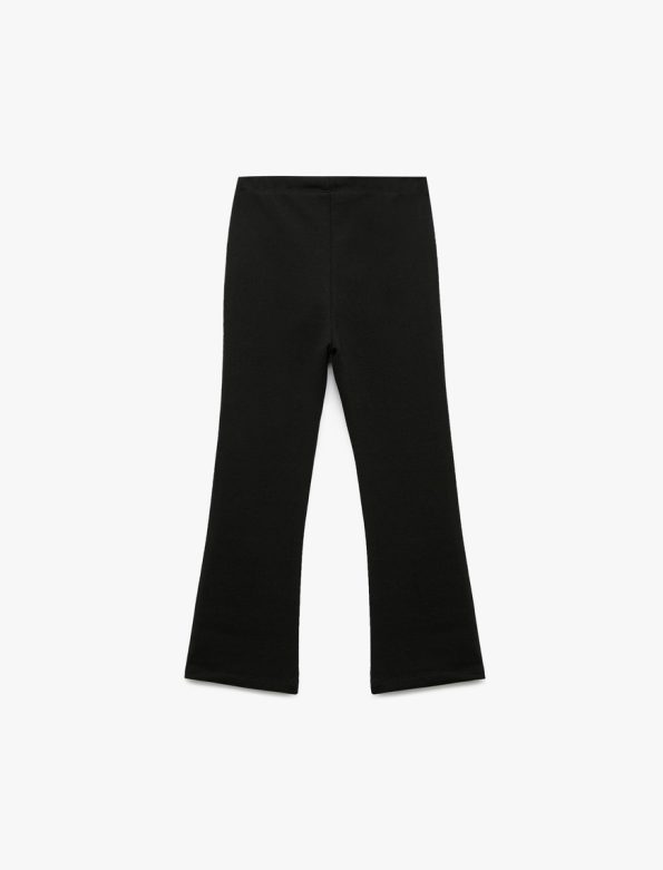 Girls' Baby Basic Flared Tights with Viscose Blend