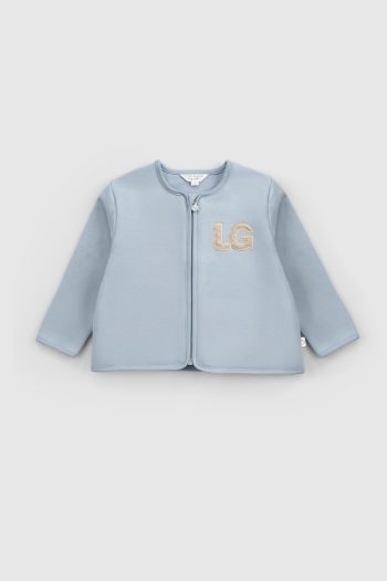 Organic Cotton Baby Jacket Blue