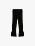 Girls' Velvet Spanish Flared Tights