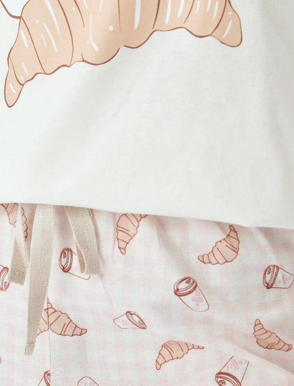 Printed Pajama Set