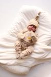 Pineapple Embroidered 5-Piece Long Sleeve Newborn Set