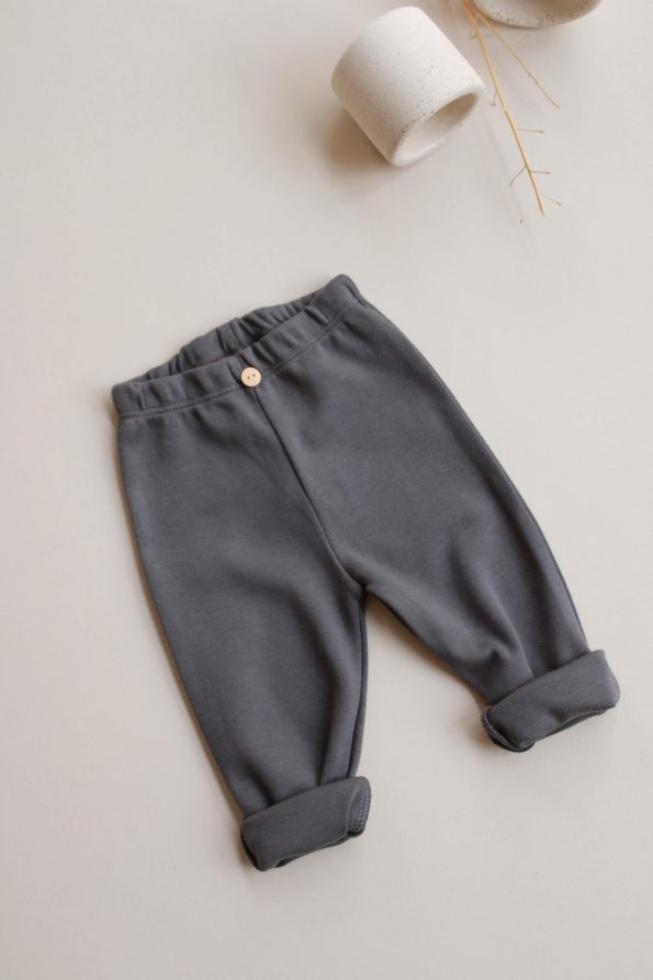 Charcoal Cotton Leggings