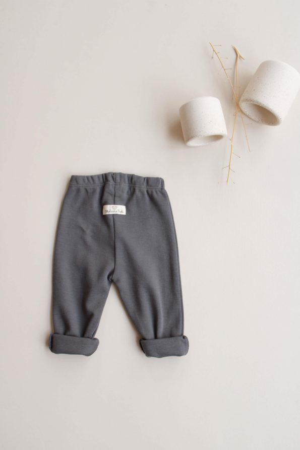 Charcoal Cotton Leggings