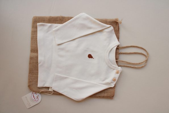Pear Print Long Sleeve Top