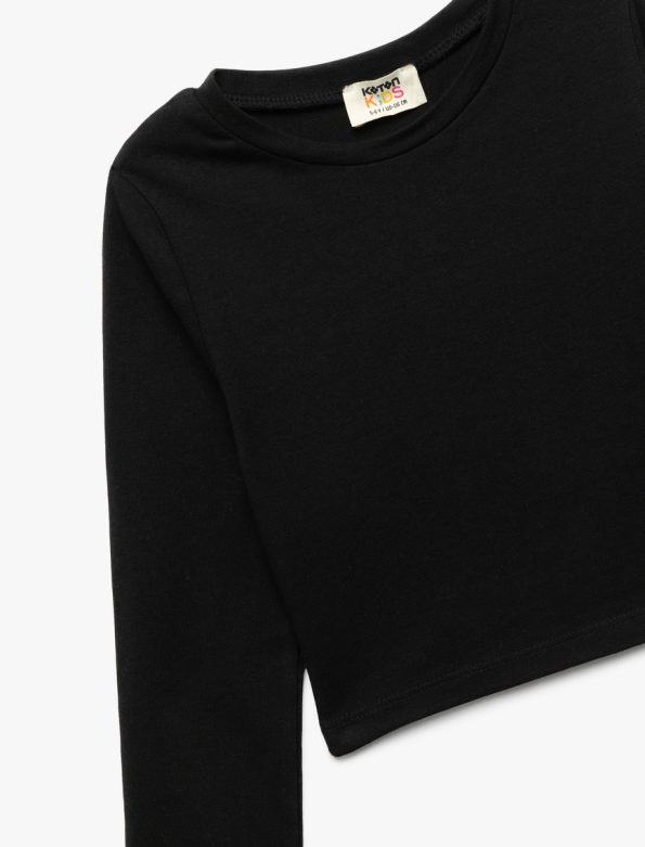 Girl Basic Crop T-Shirt