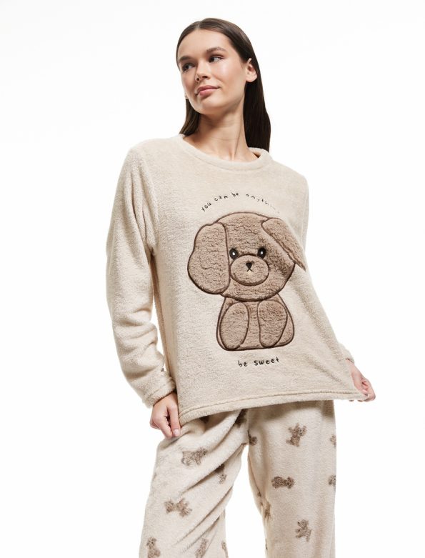Fleece Pajama Set