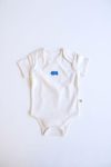 Fish Embroidered Short Sleeve Bodysuit