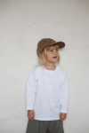 White Basic Long Sleeve T-Shirt