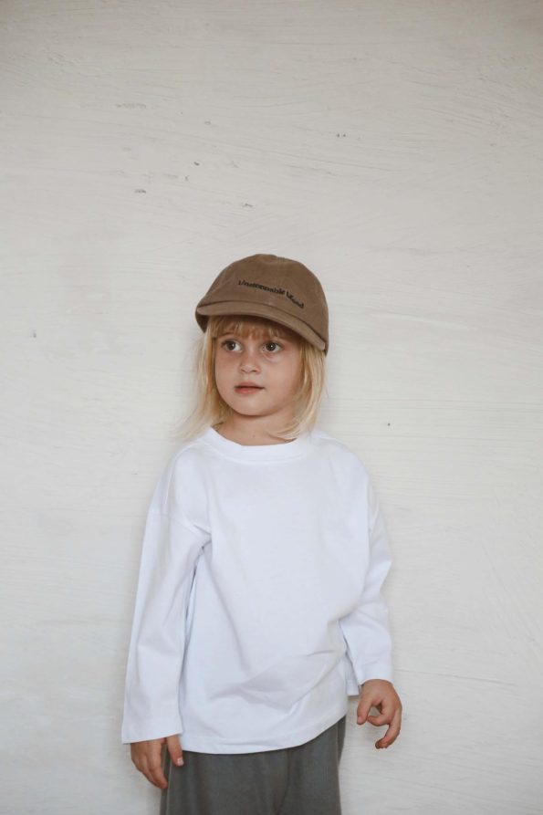 White Basic Long Sleeve T-Shirt