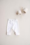 White Cotton Leggings