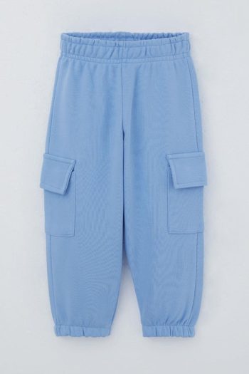 Boys' Cargo Pocket Sweatpants in Blue (Ages 3-7)