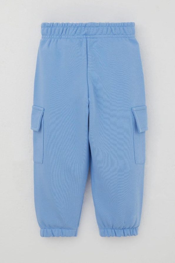 Boys' Cargo Pocket Sweatpants in Blue (Ages 3-7)