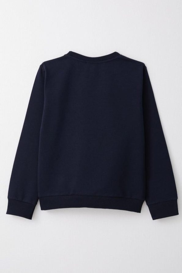 Boys' Navy Sweatshirt (4-8 Years)