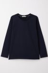 Boys' Long Sleeve Basic T-Shirt Navy Blue (6-12 Years)