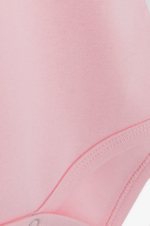 Girls' Baby Snap Bodysuit with Print in Pink (9 Months - 3 Years)