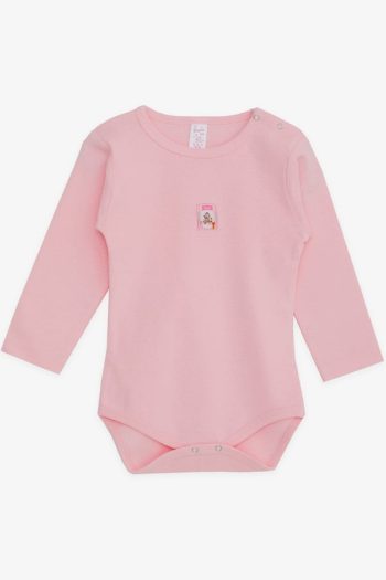 Girls' Baby Snap Bodysuit with Print in Pink (9 Months - 3 Years)