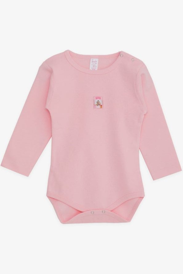 Girls' Baby Snap Bodysuit with Print in Pink (9 Months - 3 Years)