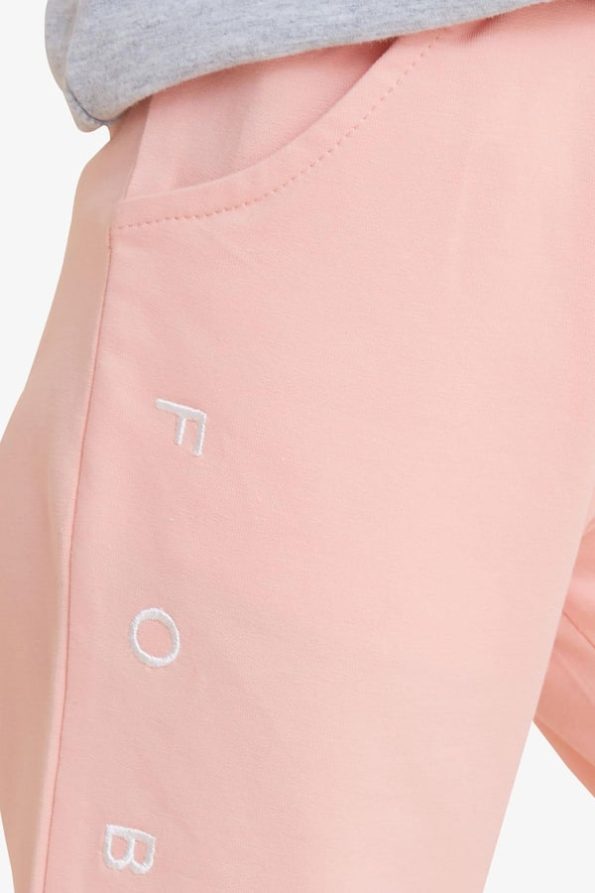 Girls' Printed Salmon Sweatpants (Ages 8-14)