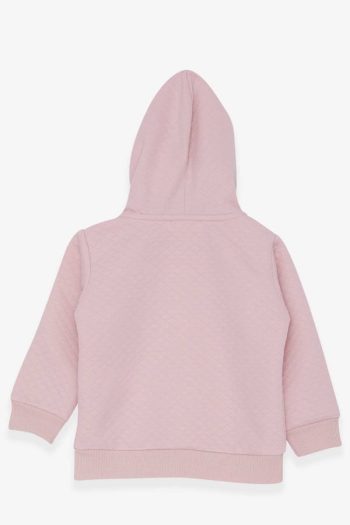 Embroidered Sequin Cardigan for Girls in Blush (Ages 1.5-3)