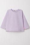 Girls' Long Sleeve Basic T-Shirt in Light Lilac (1-2 Years)